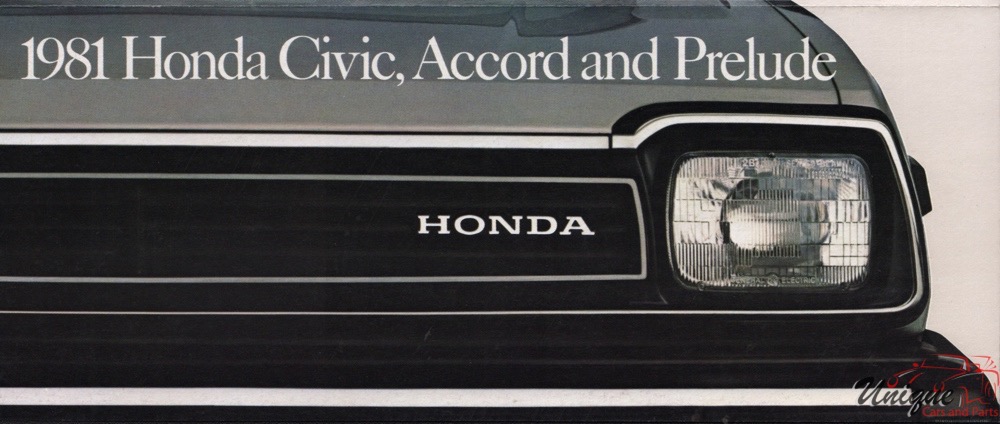 1981 Honda Brochure Page 2